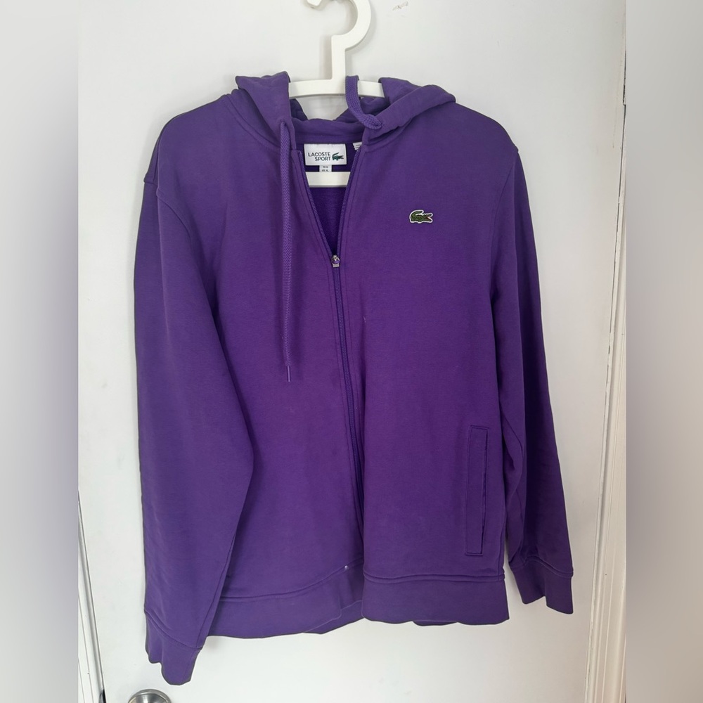 Lacoste Sport hoodie -purple